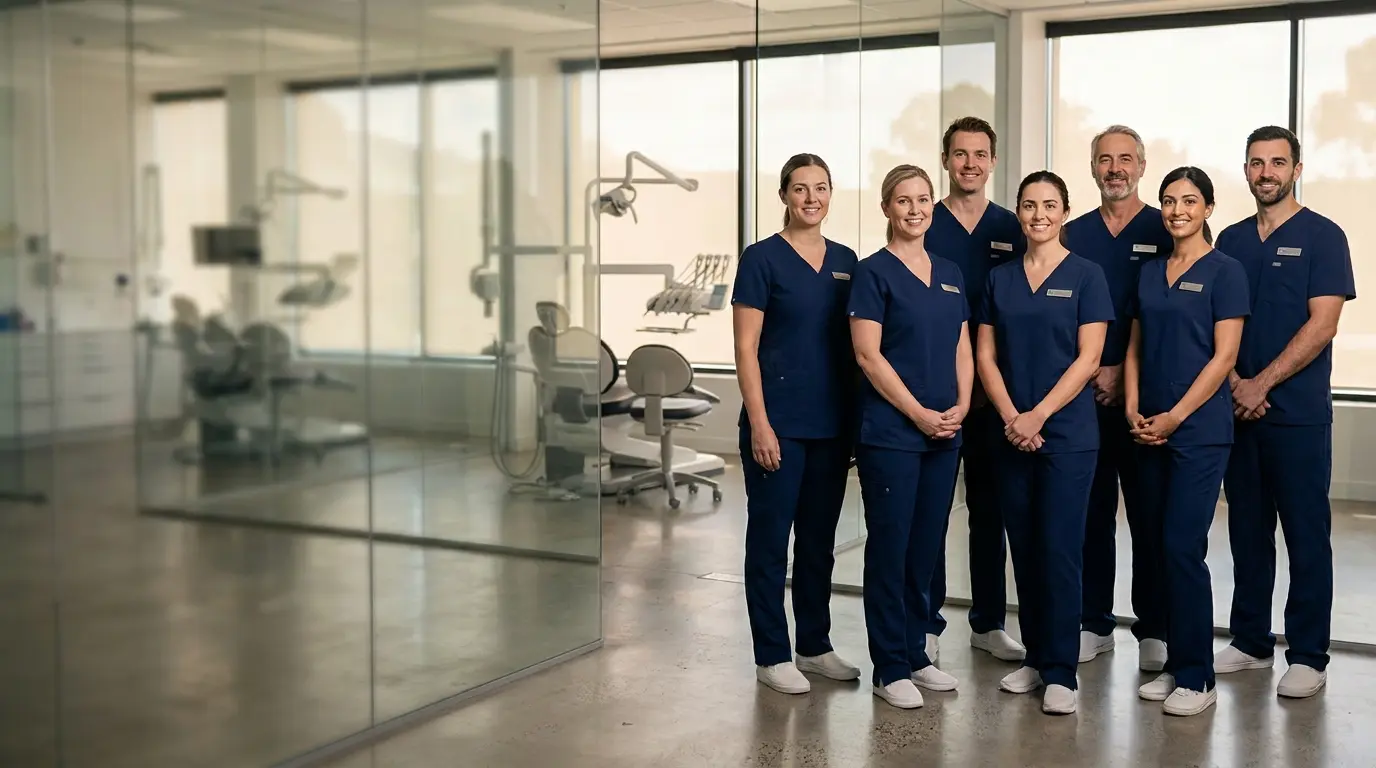 Specialist team showing clinical excellence
