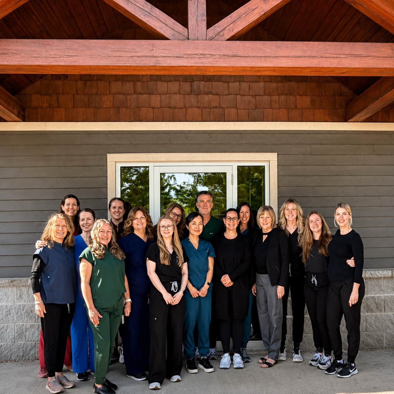 Luxury dental clinical setting